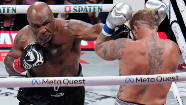 Jake Paul vence a Mike Tyson de 58 años; los golpes incumplen con las expectativas