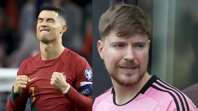¡’Rompieron’ el internet! Cristiano Ronaldo y Mr Beast aparecen en nuevo video