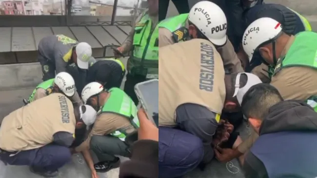 En Perú, policías exorcizan a una joven que estaba teniendo epilepsia 