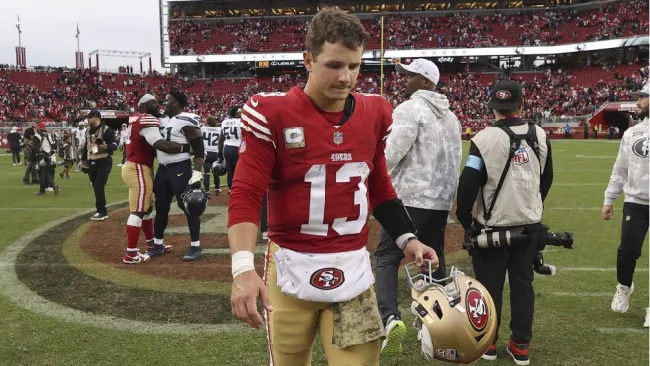 49ers confirman baja de Brock Purdy y Nick Bosa para el juego ante Green Bay