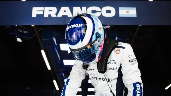 Franco Colapinto en duda para la carrera tras choque en la Clasificación