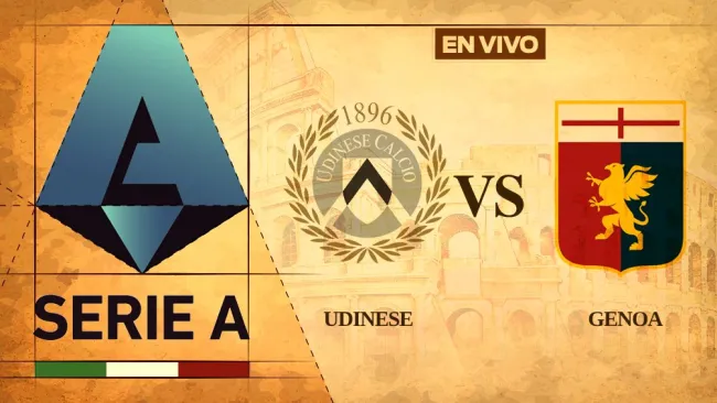 Udinese vs Genoa EN VIVO Serie A Jornada 14
