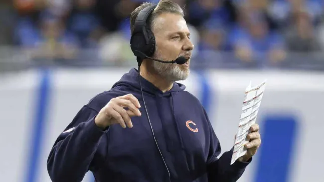 Chicago despide a Matt Eberflus tras derrota ante Detroit en el juego de Thanksgiving