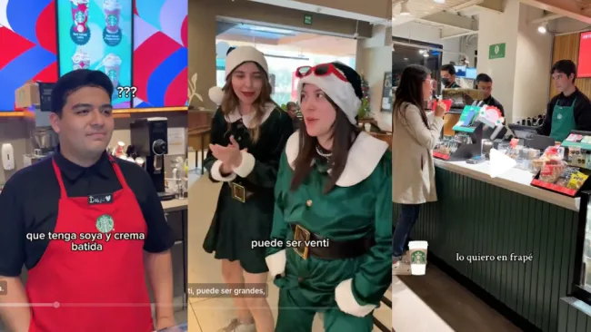 Las caras de los baristas fue lo que más llamó la atención.