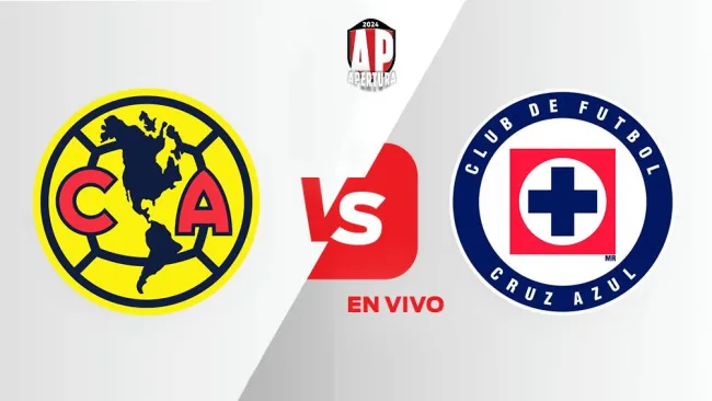 América vs Cruz Azul EN VIVO Semifinal Ida Liga MX Apertura 2024