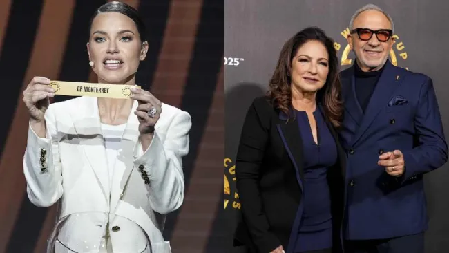 Gloria Estefan, Adriana Lima y hasta Ivanka Trump aparecieron en el sorteo del Mundial de Clubes