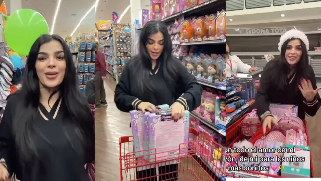 La modelo apadrina a varios menores, a los cuales les hará una posada.