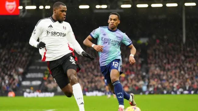 Fulham igualó ante el Arsenal