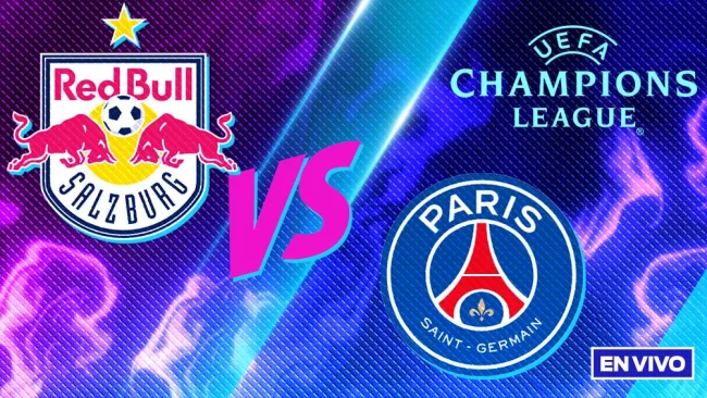 RB Salzburg vs PSG EN VIVO UEFA Champions League Fase de Liga Jornada 6