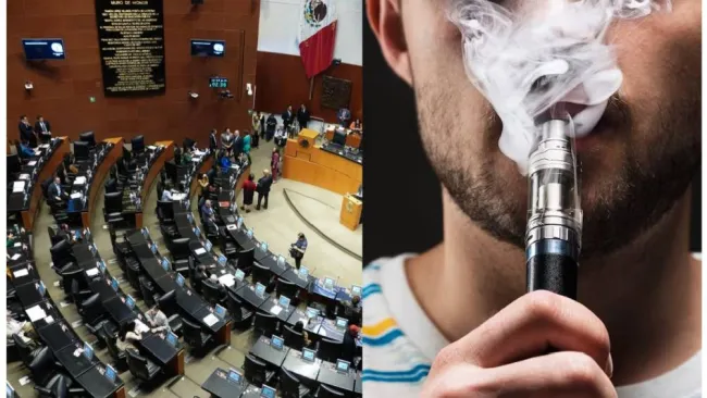 Senado aprueba reforma para prohibir vapeadores y fentanilo