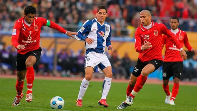Pachuca y Al Ahly en 2008