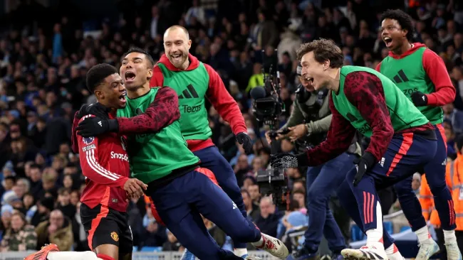 ¡Hundidos! Manchester City cae en casa ante el United