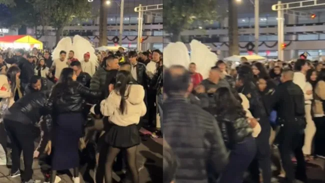 Una pelea se registró en las celebraciones de fin de año