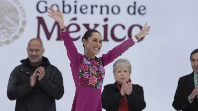 La Presidenta Claudia Sheinbaum da informe sobre sus primeros 100 días de Gobierno