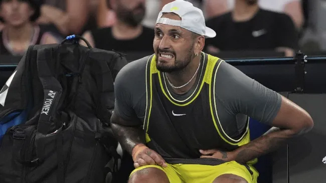 Nick Kyrgios en el Australian Open 