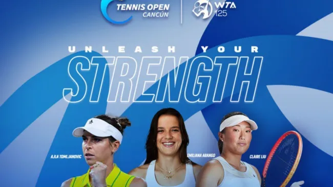 ¡Nuevo torneo! Mextenis presenta el Cancún Open WTA 125