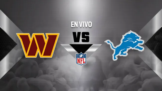 Washington Commanders vs Detroit Lions EN VIVO NFL Ronda Divisional
