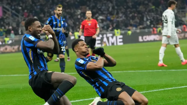 Inter triunfa de local ante Empoli y acorta la distancia entre el Napoli 