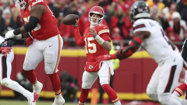 Mahomes fue criticado por una acción ante los Texans