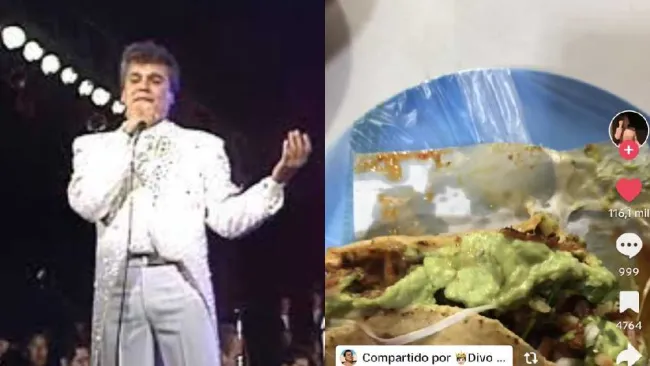 ¿Juan Gabriel se aparece en una envoltura de tacos? Video se hace viral en redes sociales