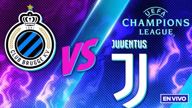 Juventus visita al Brugges en la Champions League