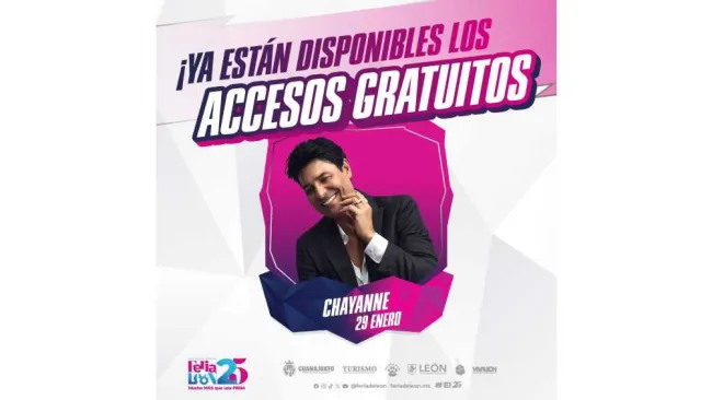 Feria de León 2025: Así puedes conseguir boletos gratis para ver a Chayanne