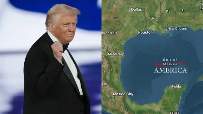 Florida le cambia el nombre al Golfo de México y ya lo llama ‘Golfo de América’ 
