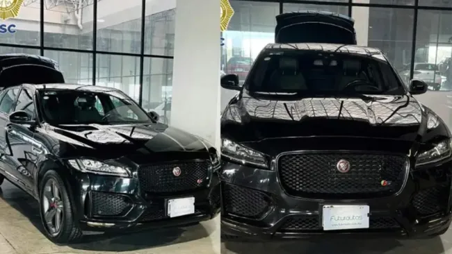 El automóvil fue retirado del museo después de ser reportado como robado