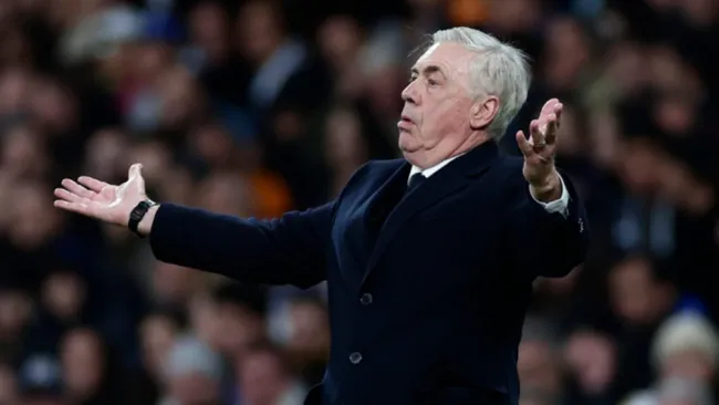 Carlo Ancelotti quiere fuera al Manchester City de Champions League