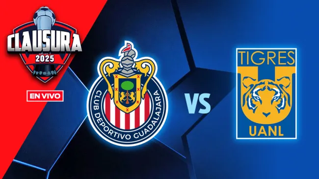 Chivas vs Tigres EN VIVO Liga MX Jornada 3 Clausura 2025