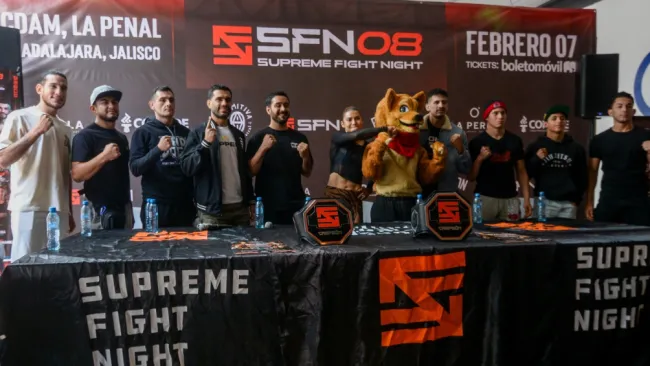 Supreme Fight Night llega a Guadalajara el próximo 7 de febrero