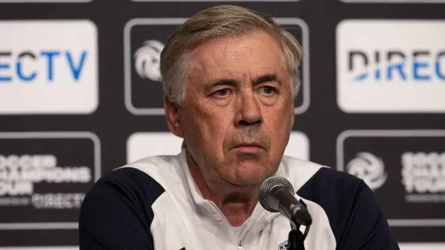 Ancelotti descarta la salida de Vinicius a Arabia: 'Es un jugador indiscutible'