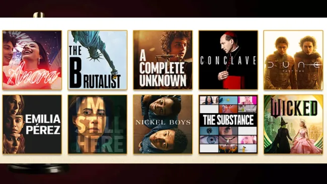 Nominados a Mejor Película para los Oscars 2025