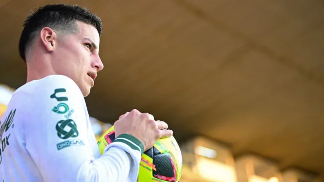 Este es el detalle en el jersey de James Rodríguez