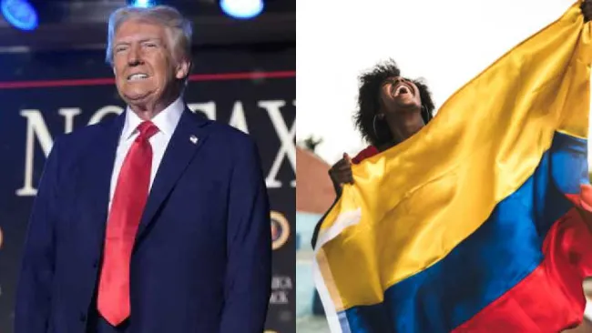 Donald Trump castiga a Colombia por negarse a aceptar vuelos con migrantes indocumentados
