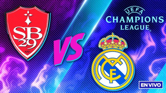 Stade Brestois vs Real Madrid EN VIVO Champions League Jornada 8