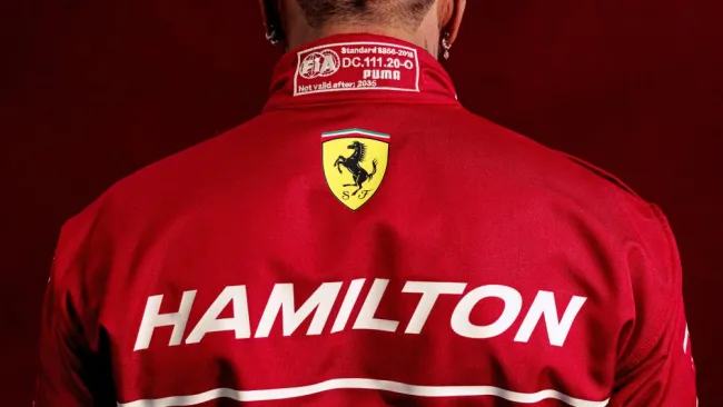 Lewis Hamilton sufrió accidente con Ferrari