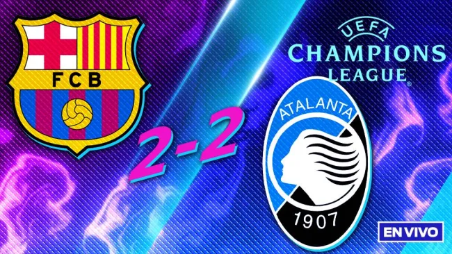 Barcelona vs Atalanta EN VIVO ONLINE Champions League Jornada 8