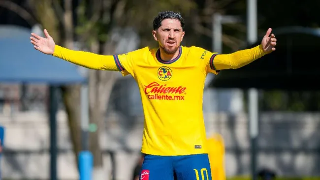 Diego Valdés, con la Sub 23 de América