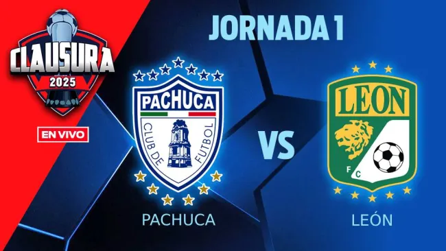Pachuca vs León EN VIVO Liga MX Clausura 2025 Jornada 1