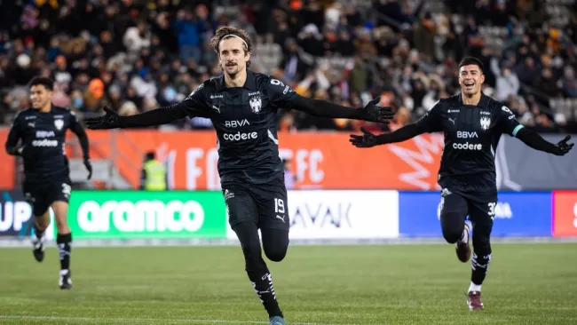 Concacaf Champions Cup: Con golazos de Cortizo y Deossa, Rayados vence al Forge FC en la ida