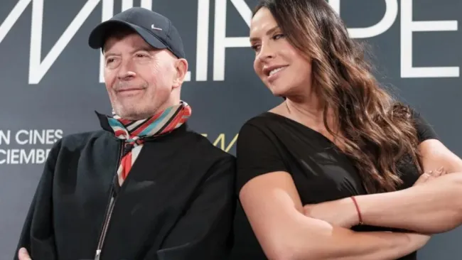 Karla Sofía Gascón y Jacques Audiard