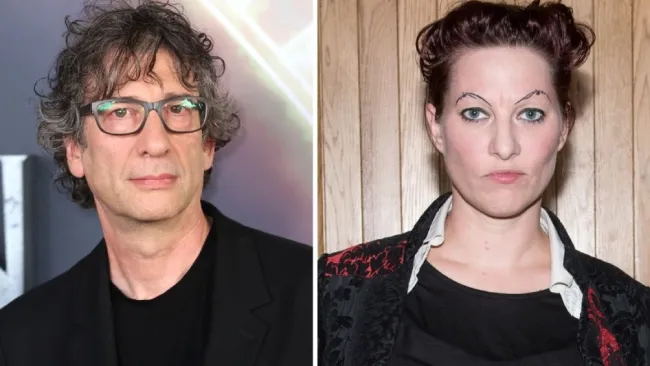 Neil Gaiman y su ex esposa Amanda Palmer