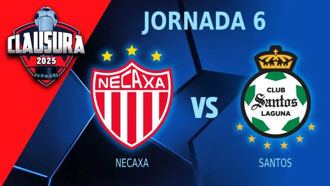 Necaxa recibe a Santos en la Jornada 6