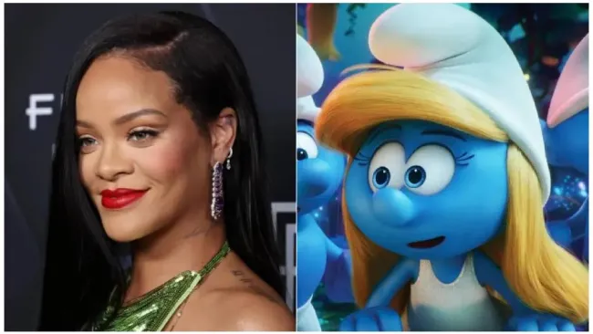 "Los Pitufos" revela el primer tráiler con Rihanna como protagonista