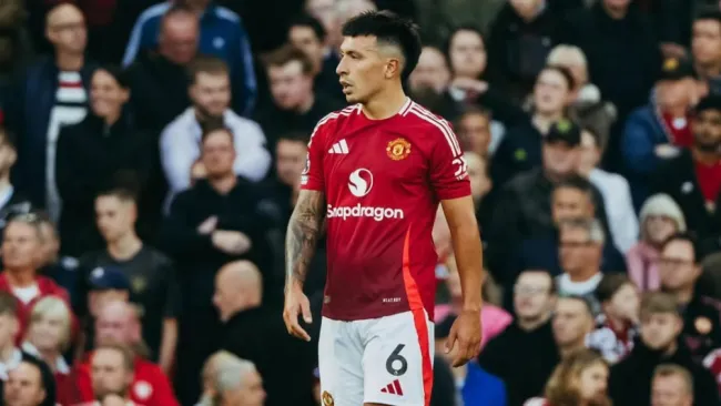 Manchester United confirma lesión en ligamento cruzado de Lisandro Martínez