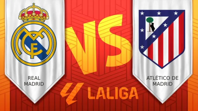 Real Madrid vs Atlético de Madrid: ¿Dónde ver el Derbi Madrileño de LaLiga?