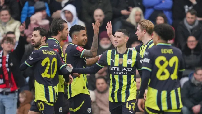 Manchester City avanza a la quinta ronda de FA Cup tras vencer a un complicado Leyton Orient 