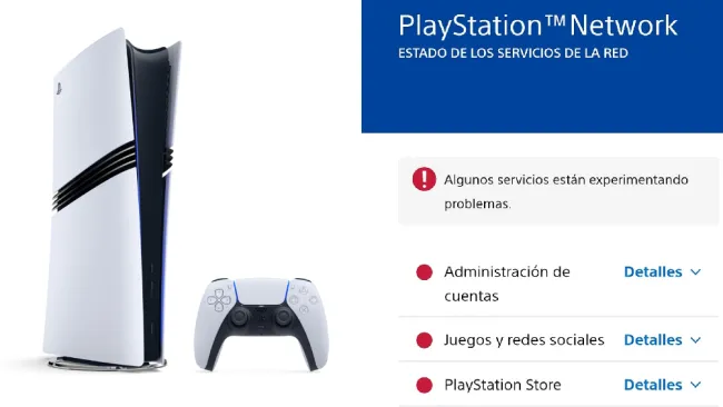 Hasta el momento Sony no ha explicado qué es lo que está sucediendo.