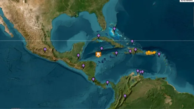 Alertan sobre una posible llegada de tsunami a costas del Caribe